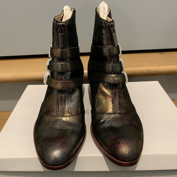 Modern Vice Brown Metallic Bootie - Picture 5 of 8